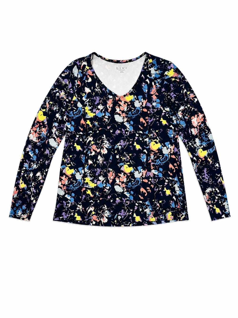 LIVI for Lane Bryant Floral Performance Top | Size 14/16